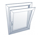 Ventanas y puertas de PVC modelo abatible horizontal