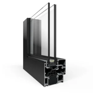 Ventana de aluminio practicable o abatible de la Serie EIRA70 HO