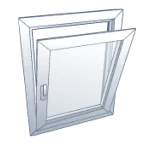 Ventanas de PVC modelo abatible horizontal