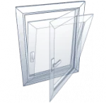 Ventanas de PVC modelo oscilobatiente