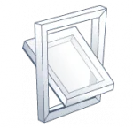 Ventanas de PVC modelo pivotante
