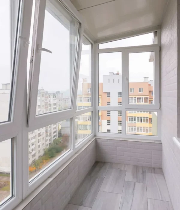 Cerramiento de aluminio en terraza