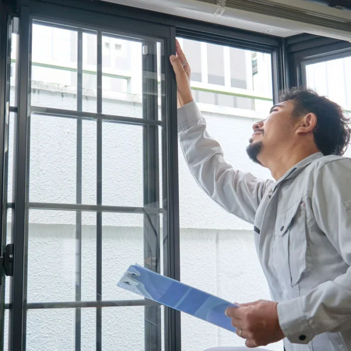 Ventanas nuevas en vivienda reformada